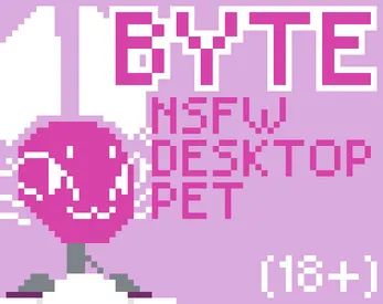 Byte – Desktop Pet gameplay screenshot 1 (Godot adult game) by Cindesh and Fen – free download