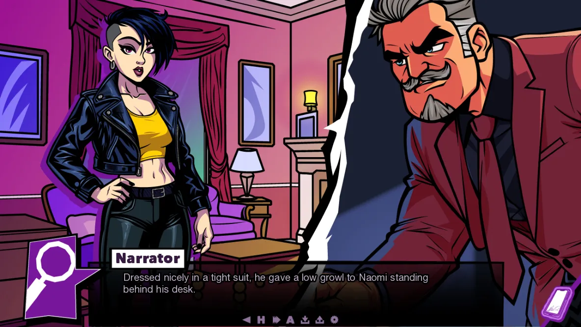 Private Eyes gameplay screenshot 4 (Ren'Py adult game) by Guessing Games – free download