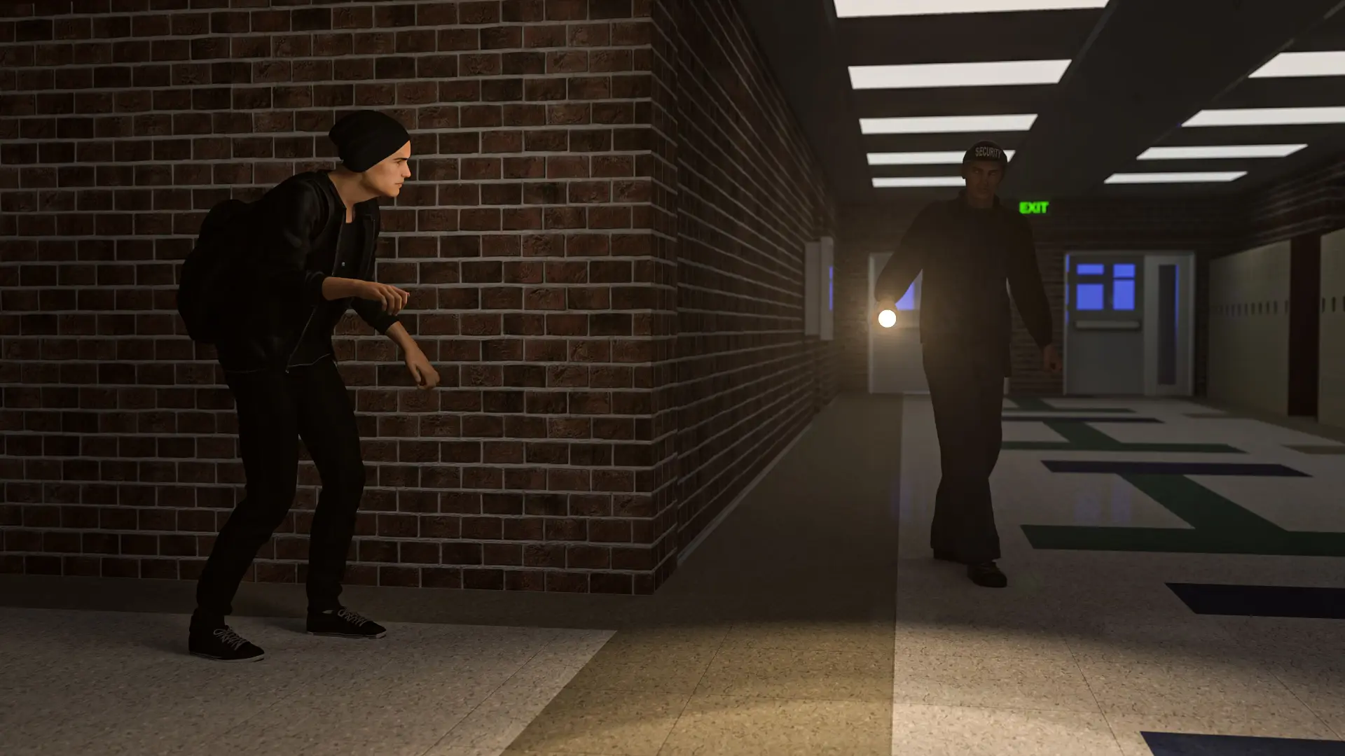 University’s Secrets gameplay screenshot 1 (Ren'Py adult game) by G2 Creations – free download
