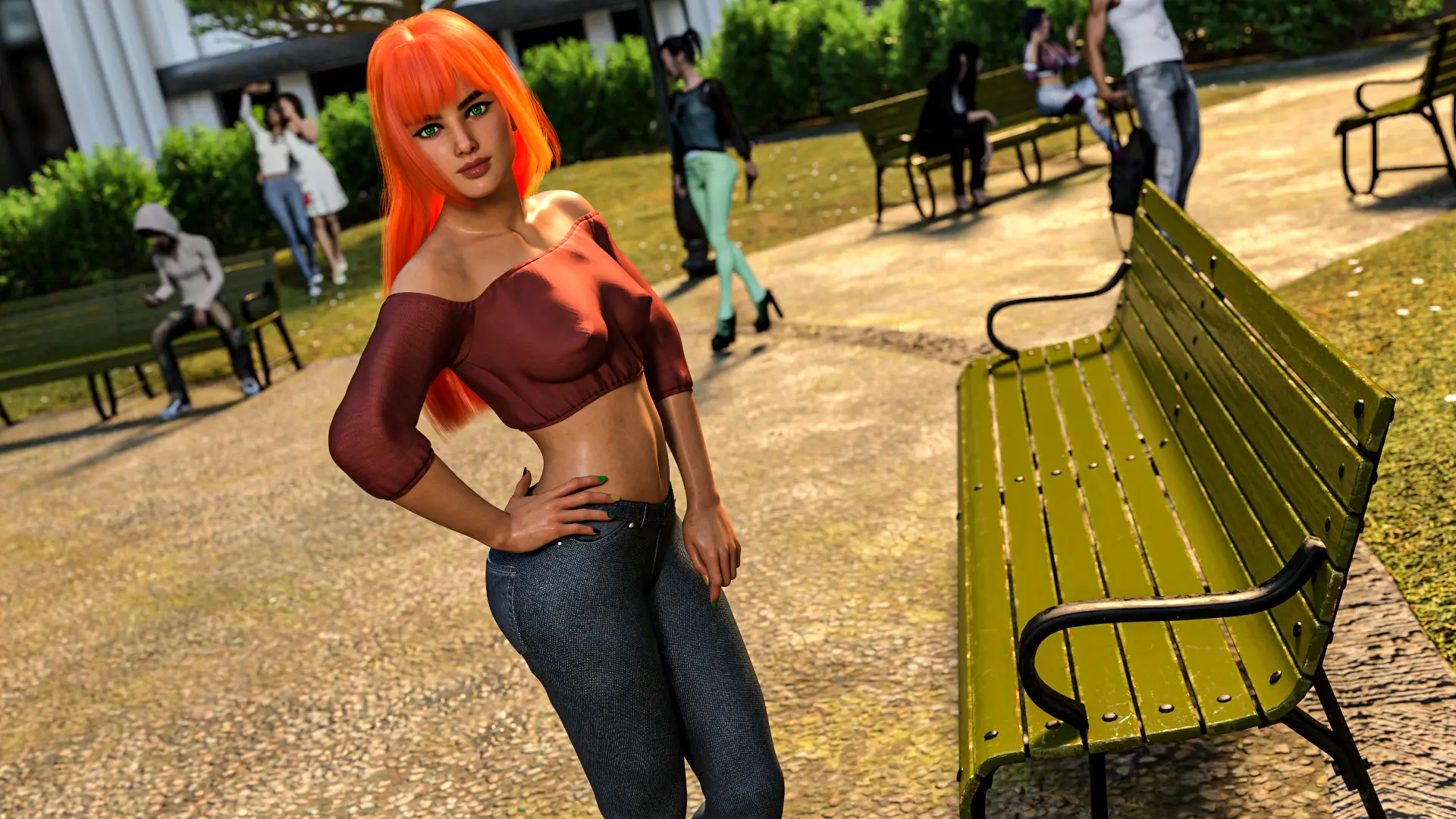 University’s Secrets gameplay screenshot 13 (Ren'Py adult game) by G2 Creations – free download
