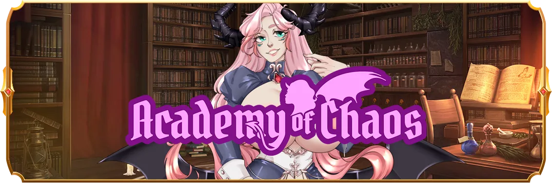 Academy of Chaos gameplay screenshot 3 (Ren'Py adult game) by DuoDevelopers – free download