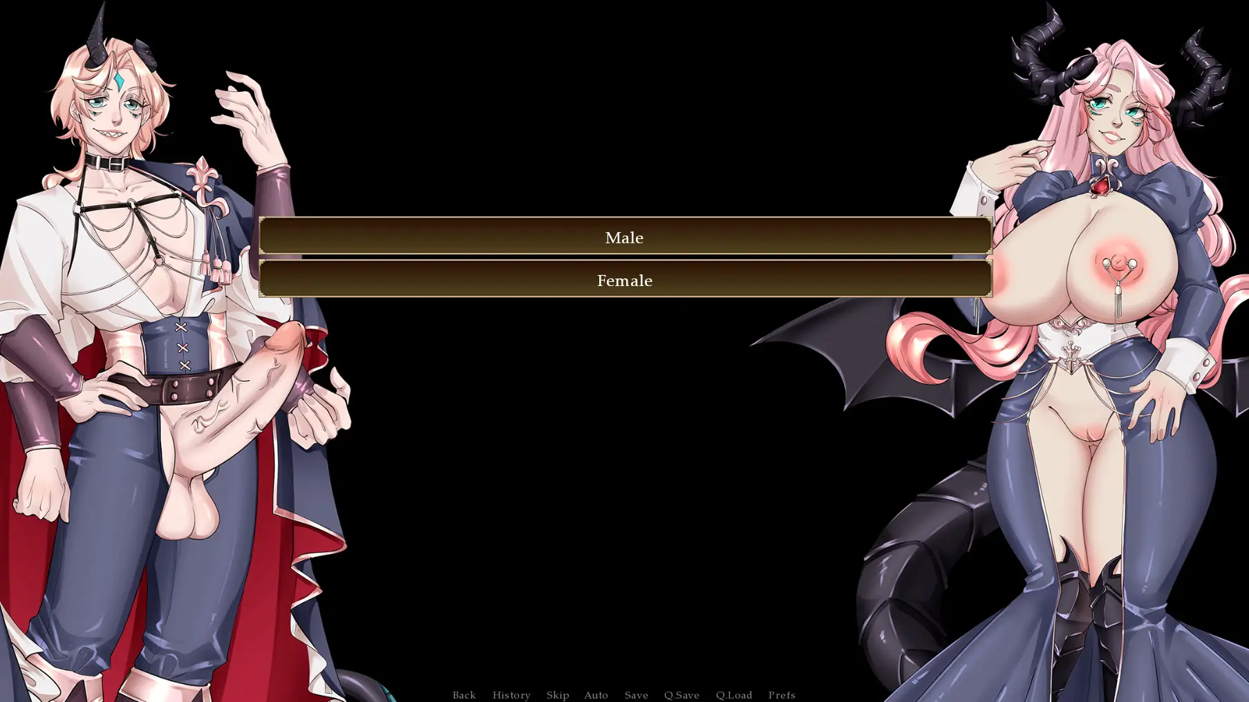 Academy of Chaos gameplay screenshot 1 (Ren'Py adult game) by DuoDevelopers – free download