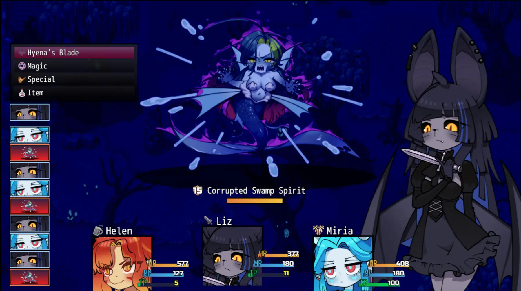 Mynocthia: Corrupted Kingdom gameplay screenshot 9 (RPGM adult game) by ghostmochagame – free download