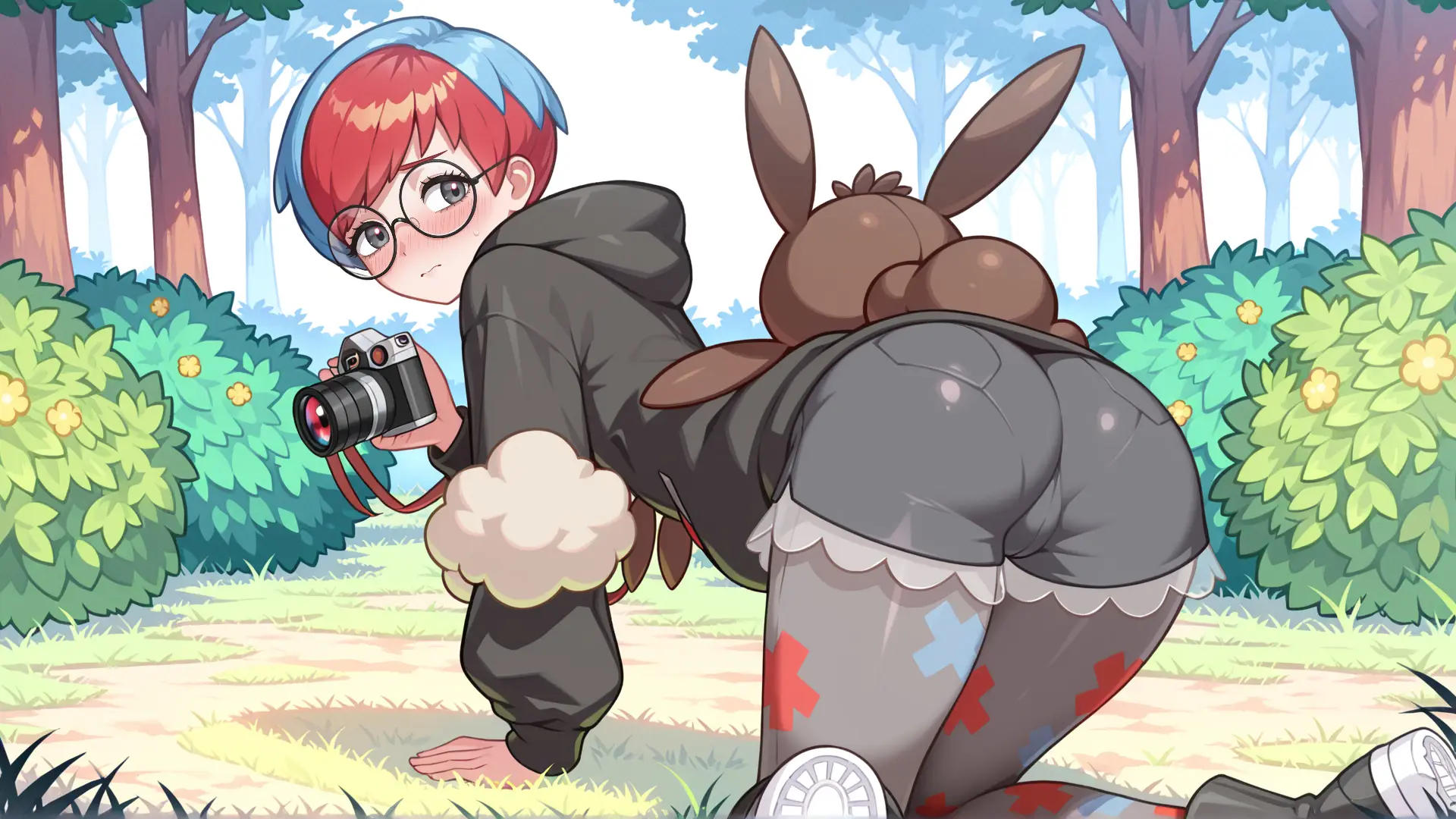PokeSlutsTown gameplay screenshot 2 (Ren'Py adult game) by BunnyBunStudio – free download