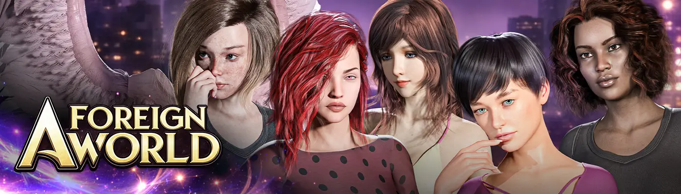 A Foreign World cover Episode 11 Steam – Ren'Py adult game by HighbornTiger free download