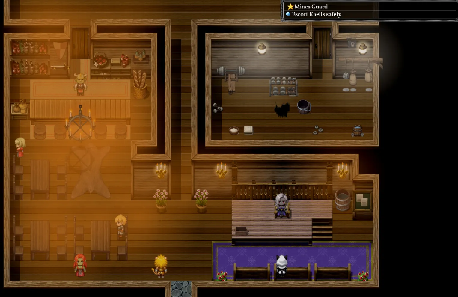 Dungeon Explorers 2 gameplay screenshot 4 (RPGM adult game) by C.M.Cas Games – free download