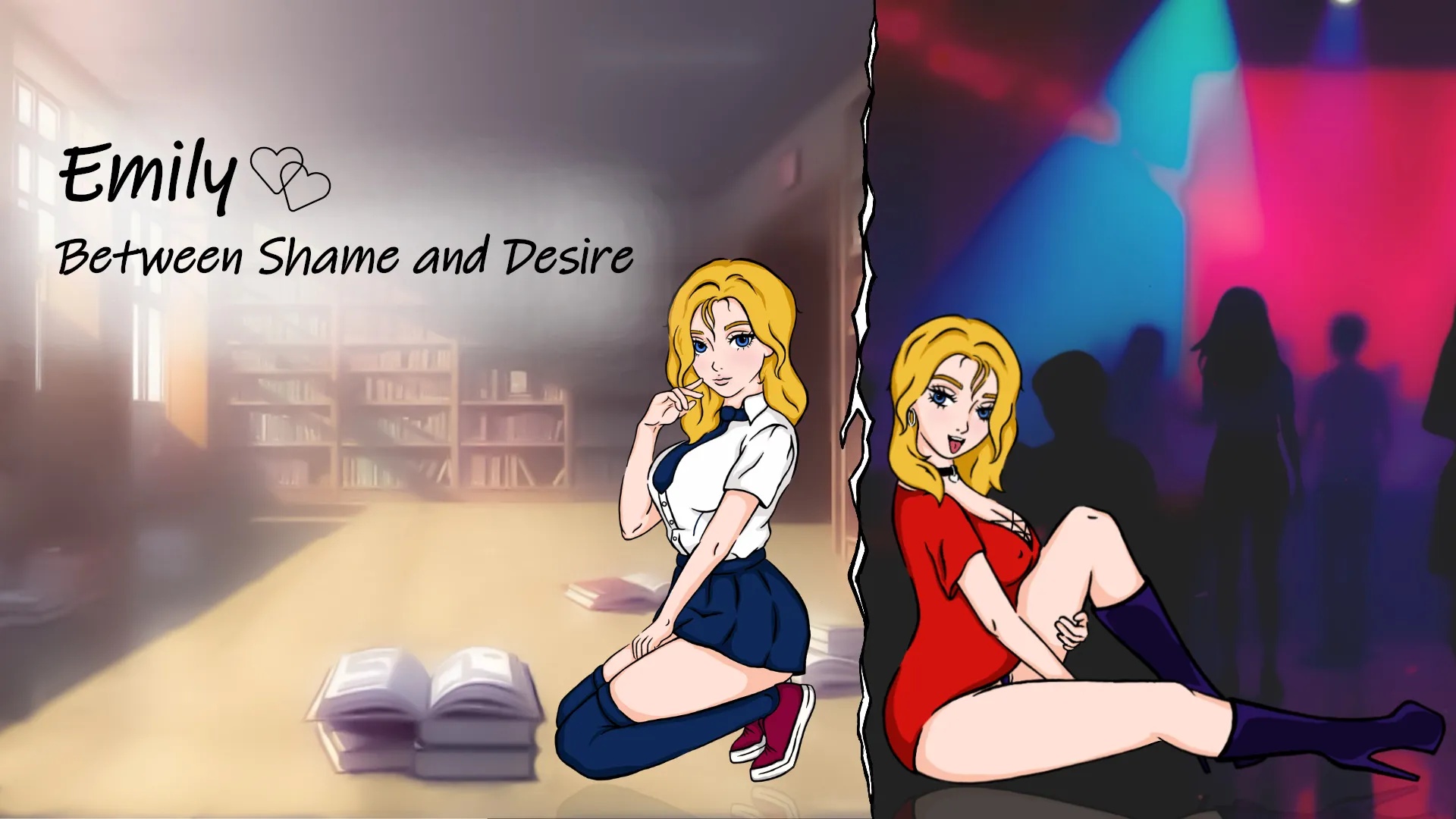 Emily: Between Shame and Desire cover 0.2 – Ren'Py adult game by Manticore Studio free download