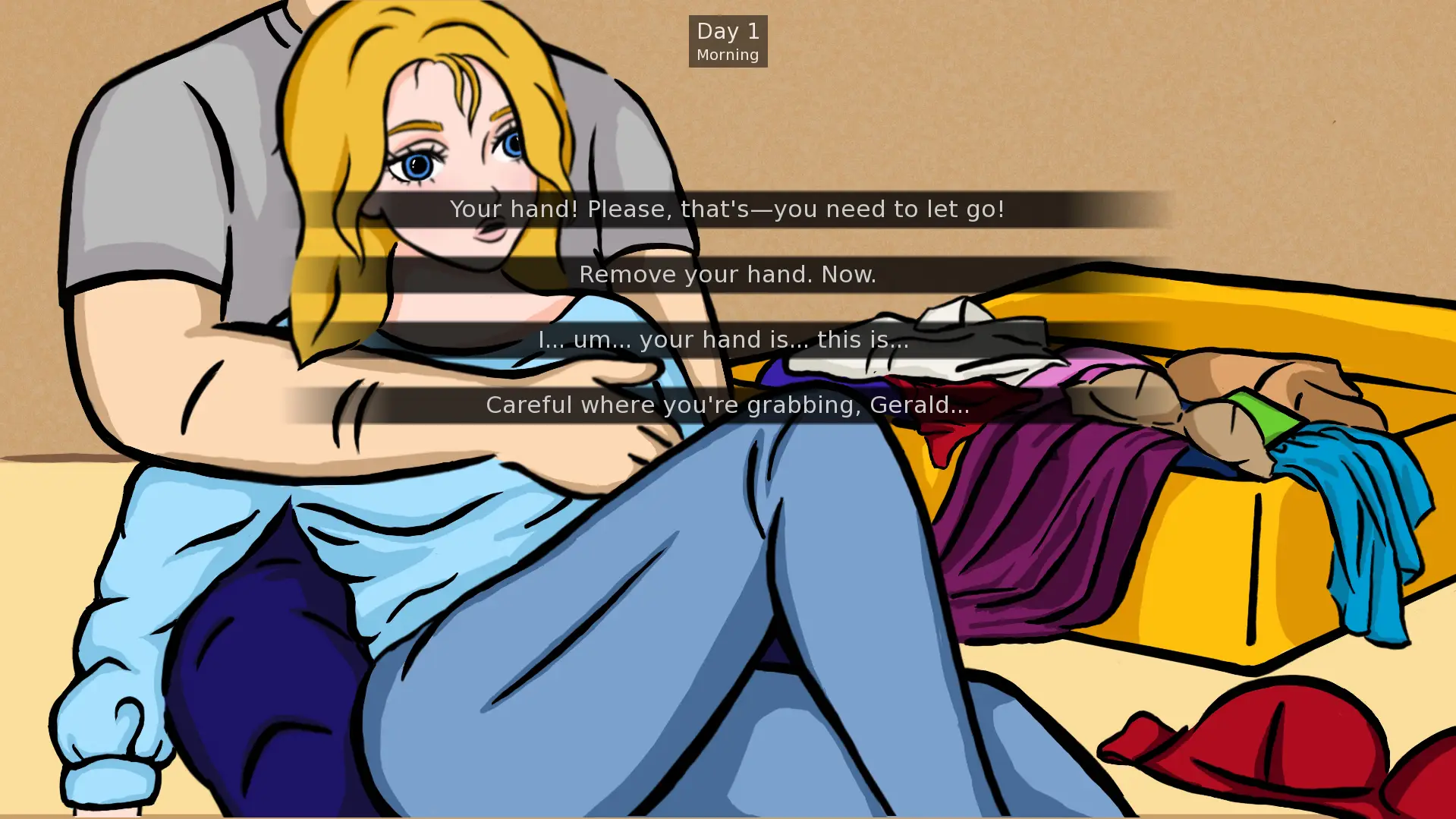 Emily: Between Shame and Desire gameplay screenshot 4 (Ren'Py adult game) by Manticore Studio – free download