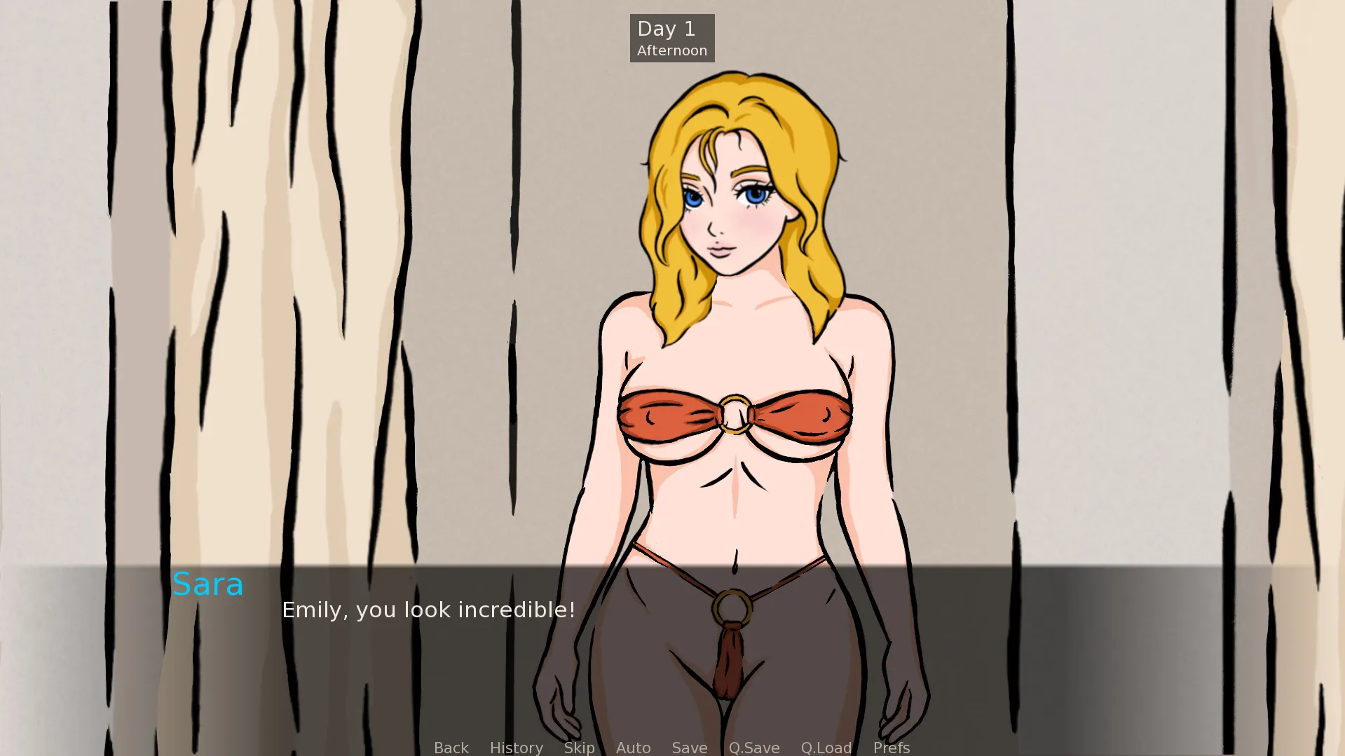 Emily: Between Shame and Desire gameplay screenshot 8 (Ren'Py adult game) by Manticore Studio – free download