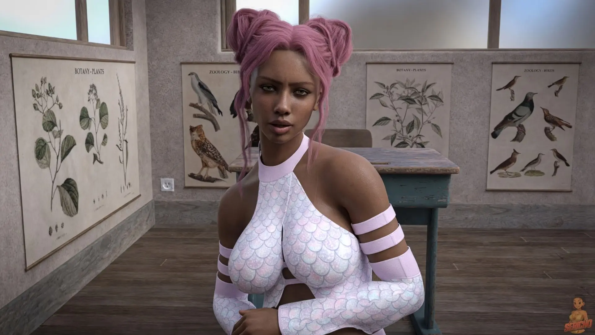 Jane’s Corruption gameplay screenshot 1 (Ren'Py adult game) by Sericho77 – free download