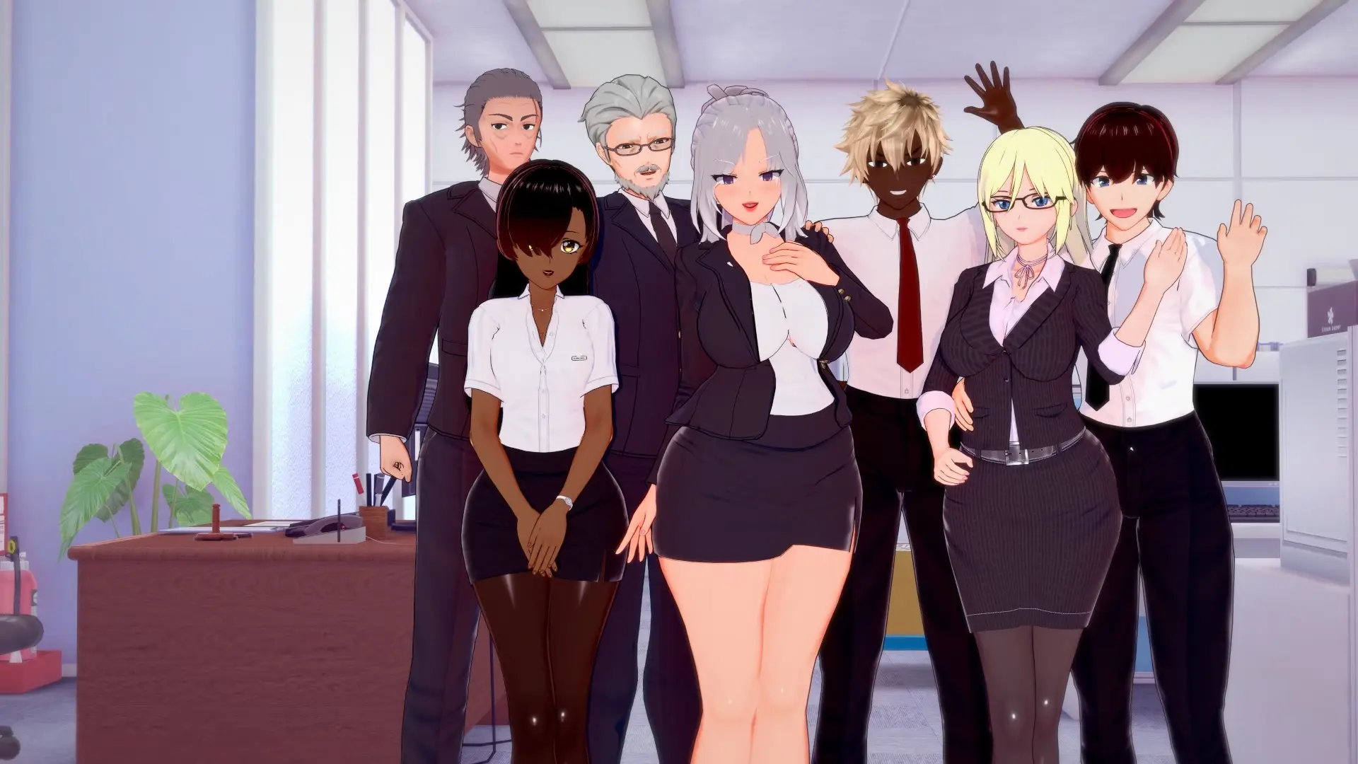 Office Boundaries cover Chapter 1 – Ren'Py adult game by DrusasNTS free download