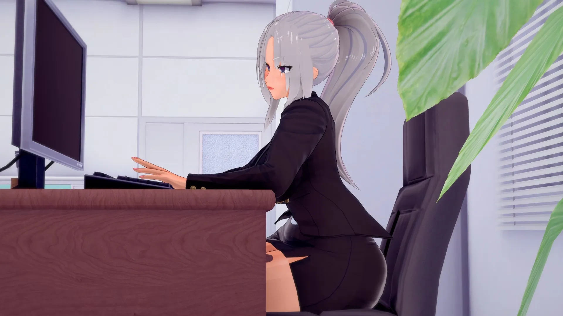 Office Boundaries gameplay screenshot 7 (Ren'Py adult game) by DrusasNTS – free download