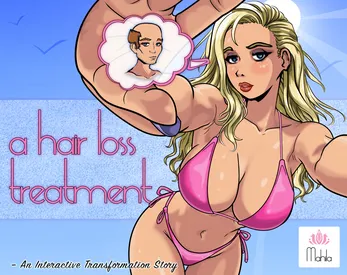 A Hair Loss Treatment cover 0.2.2 Public – HTML adult game by Projectmahila free download