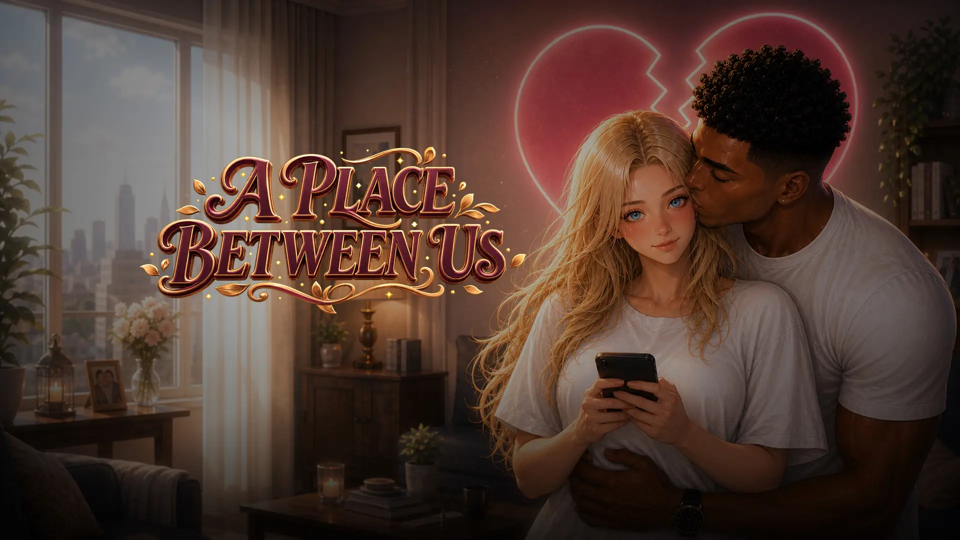 A Place Between Us cover 0.2 – Ren'Py adult game by Velvet Signal Studio free download