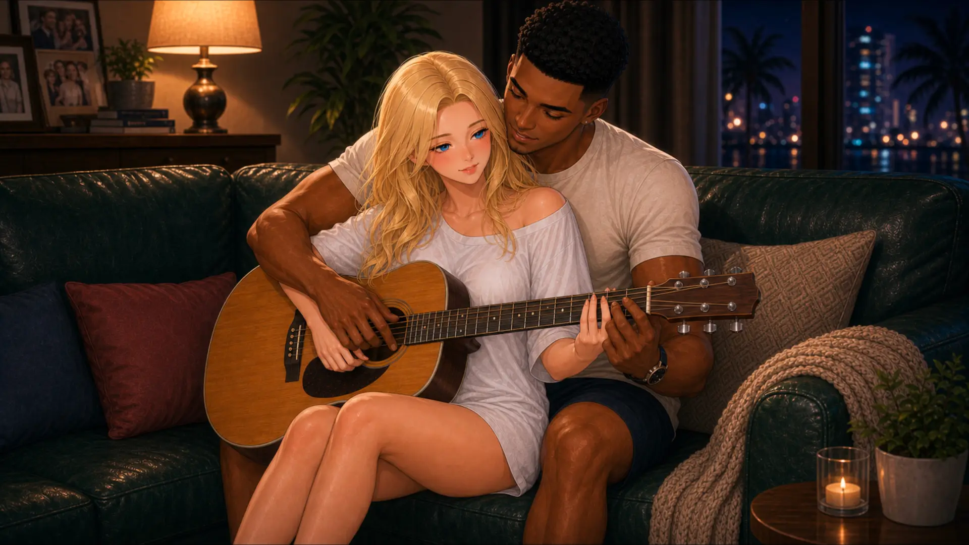 A Place Between Us gameplay screenshot 4 (Ren'Py adult game) by Velvet Signal Studio – free download