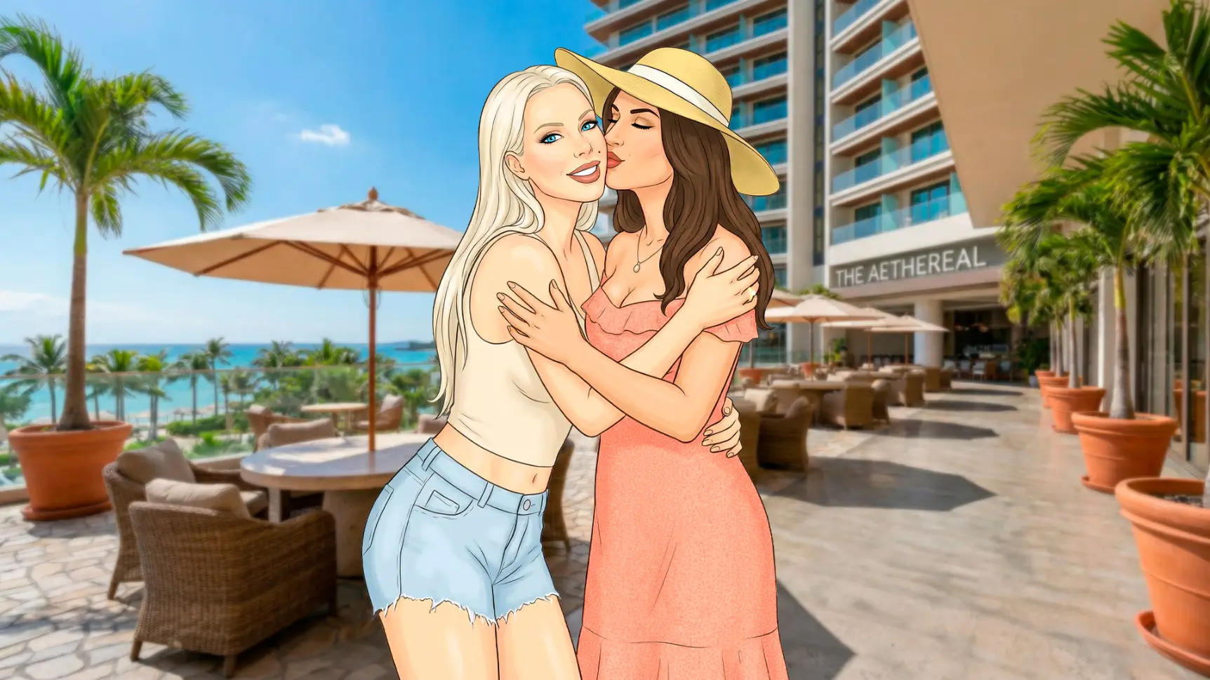 Fiancée: Forbidden Destination gameplay screenshot 9 (Ren'Py adult game) by Bunny Devil – free download