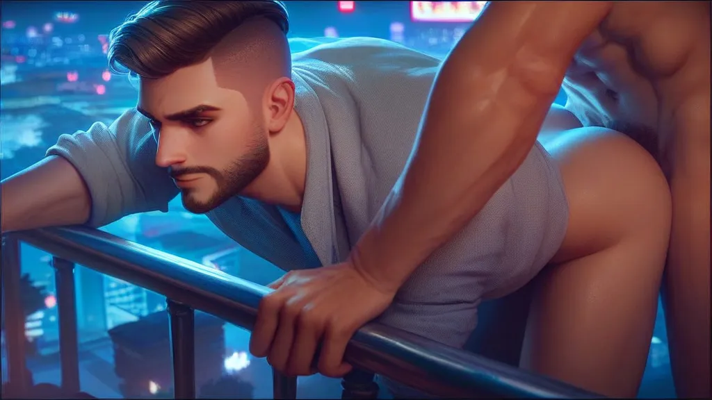 Neon Whispers gameplay screenshot 10 (Godot adult game) by EMG Tech – free download