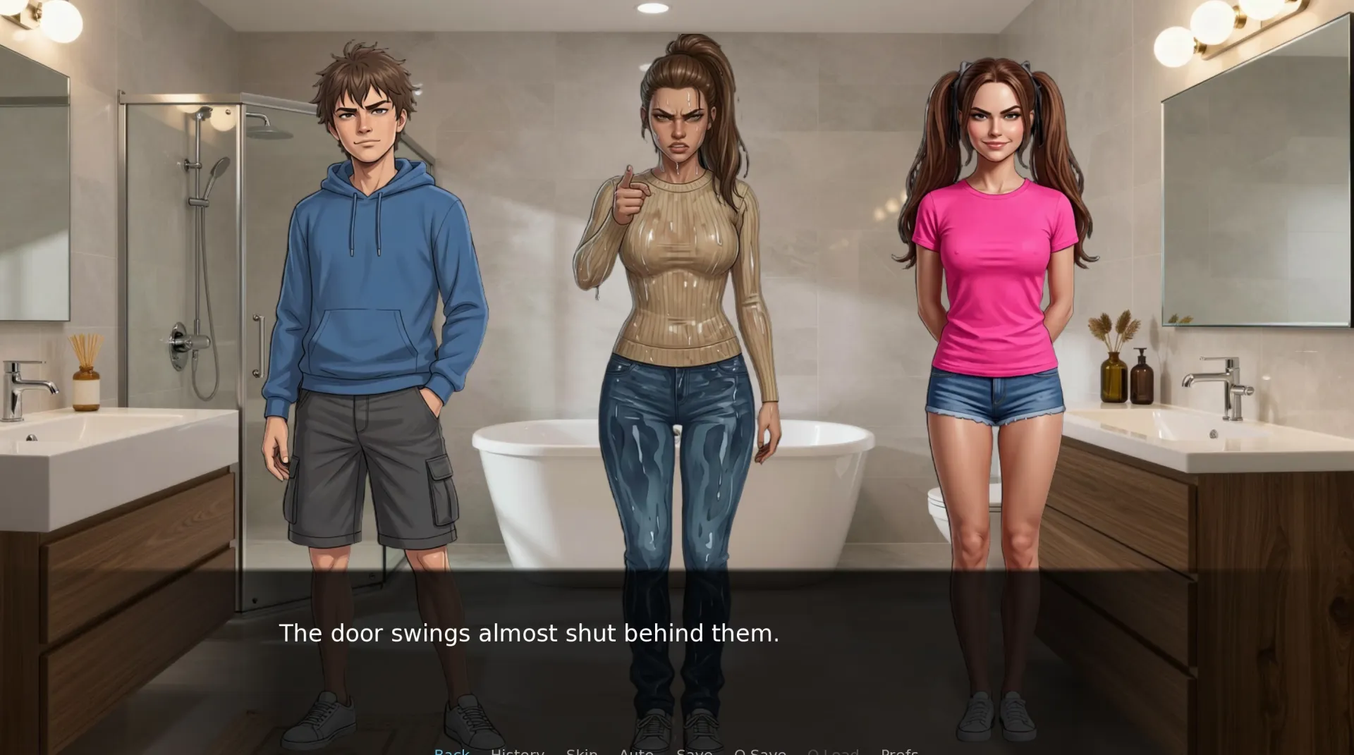Babysitter gameplay screenshot 2 (Ren'Py adult game) by tempstuff90 – free download