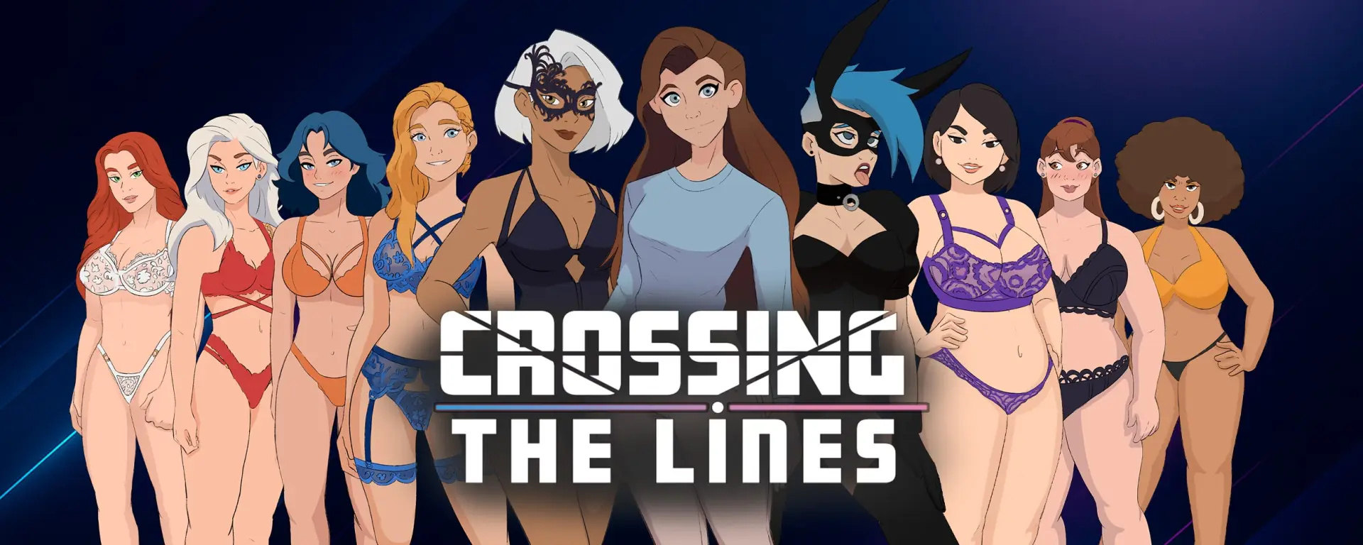 Crossing the Lines cover Chapter 2.7.01 – Ren'Py adult game by Temptales Studio free download