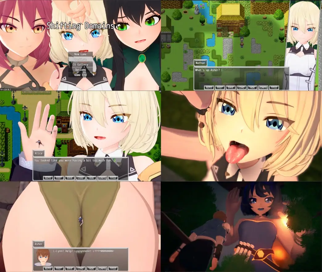 Shifting Domains gameplay screenshot 9 (RPGM adult game) by BrynnBrynnG – free download