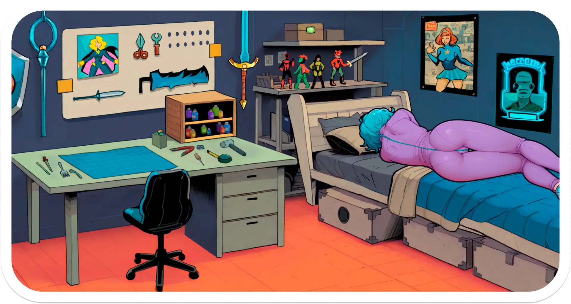 Course to Venus! gameplay screenshot 9 (Ren'Py adult game) by Not Every W – free download