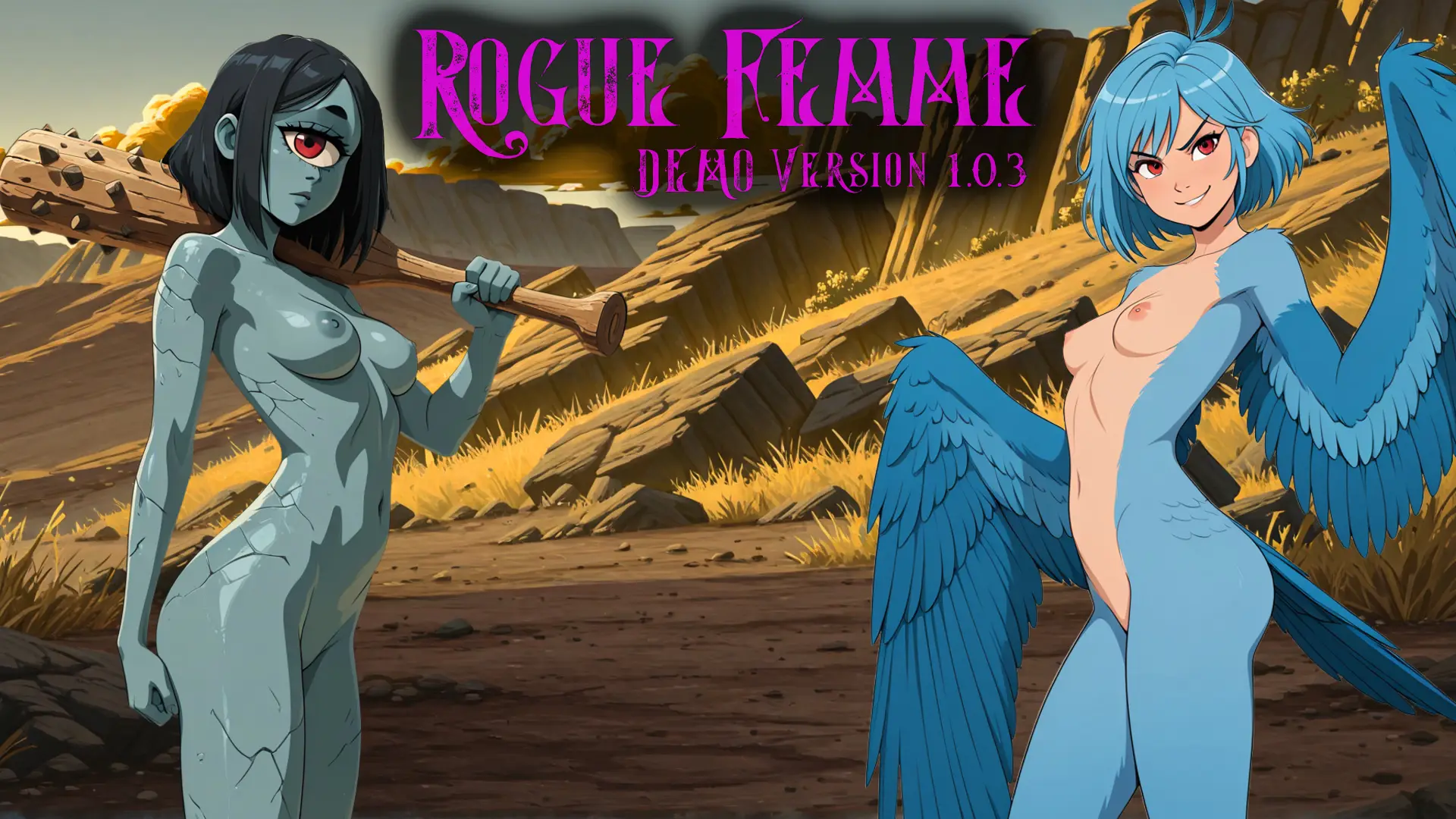 Rogue Femme gameplay screenshot 3 (Unity adult game) by Banana Stroke – free download