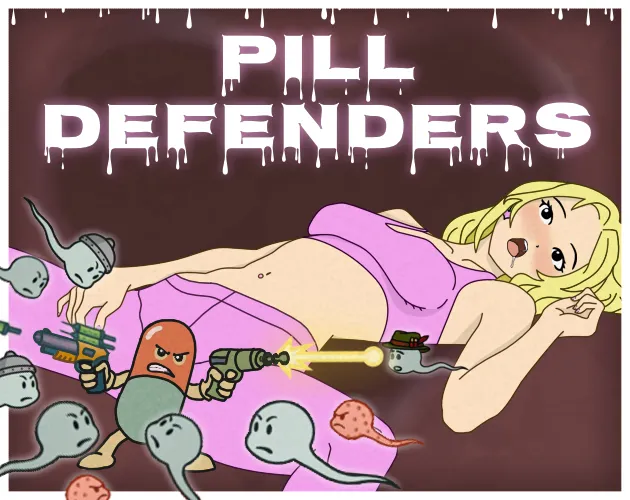 Pill Defenders gameplay screenshot 1 (Unity adult game) by BananaStroke – free download
