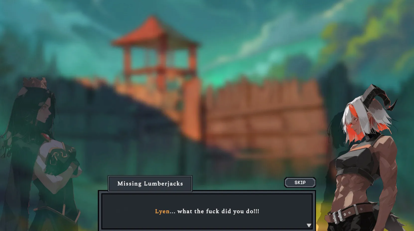 Veil gameplay screenshot 1 (Unity adult game) by AshiDev – free download