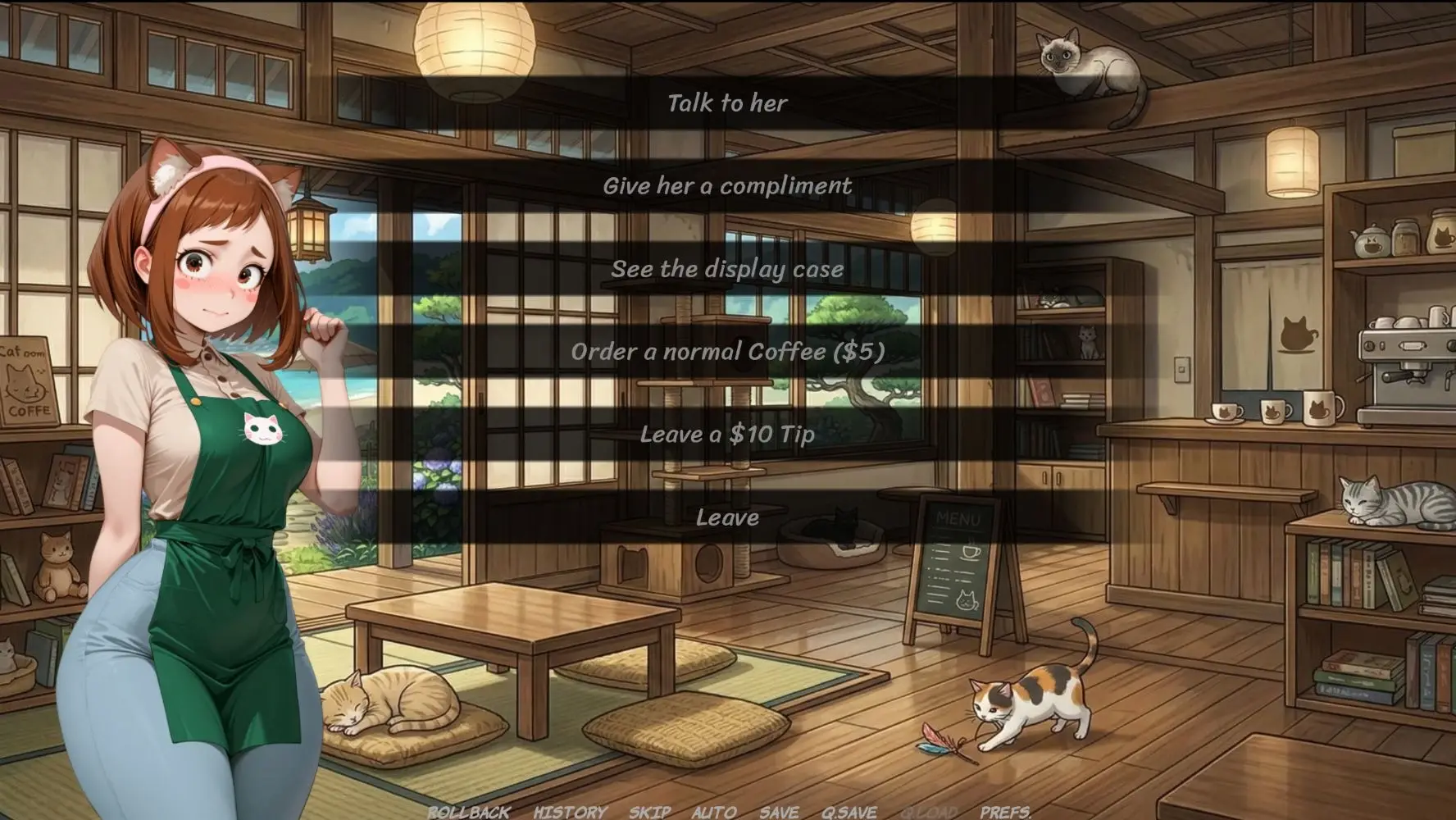 My Ero Story gameplay screenshot 5 (Ren'Py adult game) by Filler Dev – free download