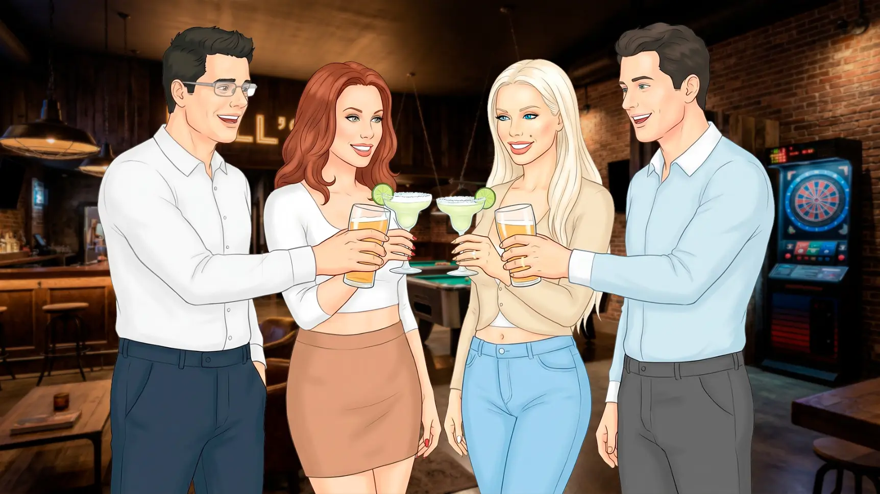 Fiancée: Forbidden Destination gameplay screenshot 11 (Ren'Py adult game) by Bunny Devil – free download