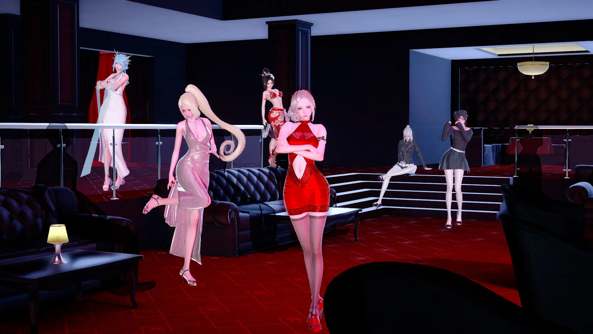 The Moon Club gameplay screenshot 4 (Ren'Py adult game) by Project mNm – free download