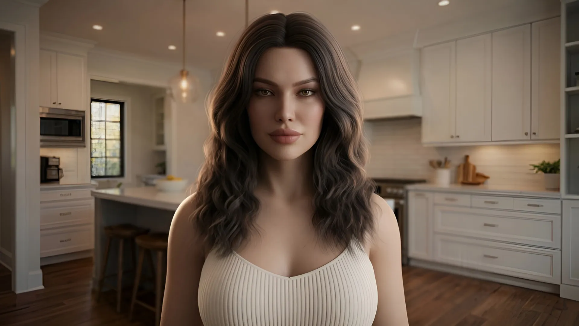 Vanessa Whitmore gameplay screenshot 1 (Ren'Py adult game) by Telegram – free download