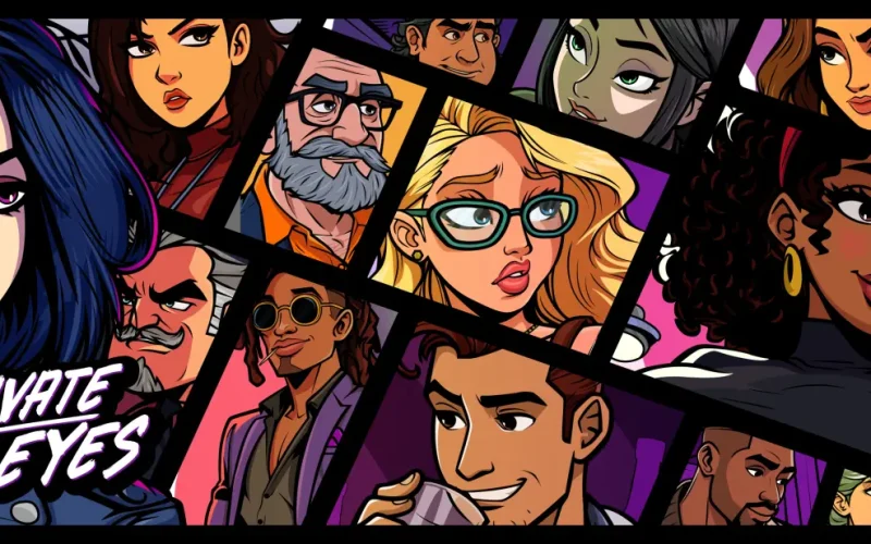 Private Eyes cover 0.2 – Ren'Py adult game by Guessing Games free download