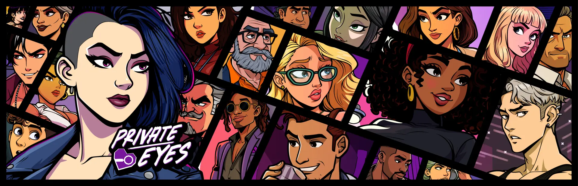 Private Eyes cover 0.2 – Ren'Py adult game by Guessing Games free download