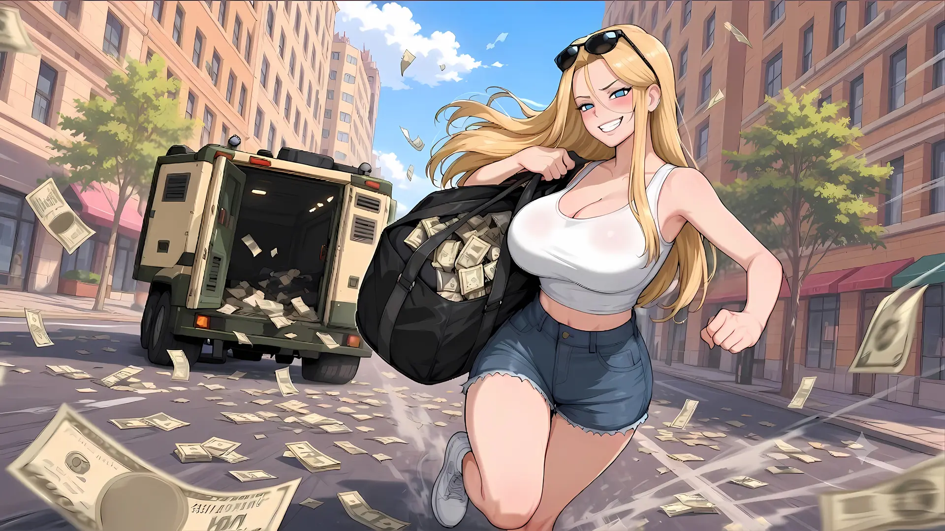 Redline Lust gameplay screenshot 1 (Godot adult game) by Puydev – free download