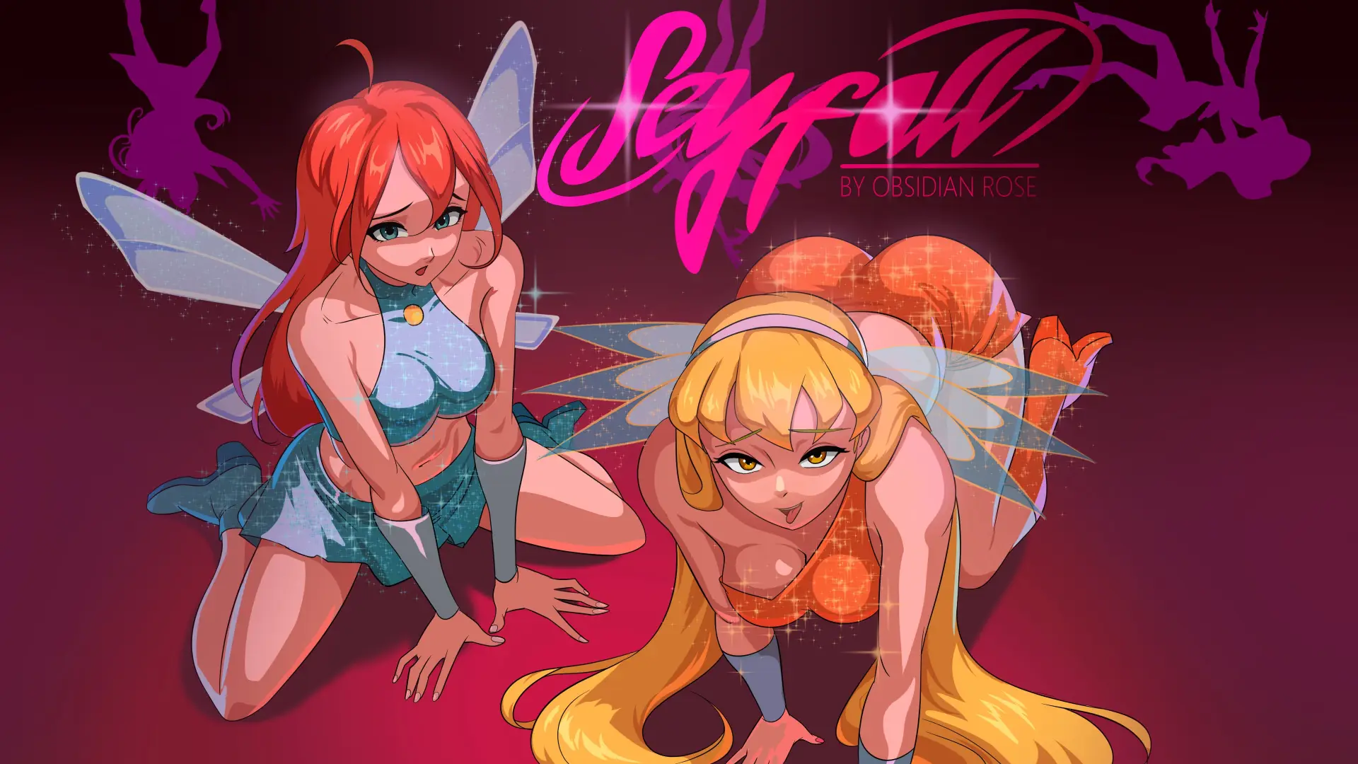 Feyfall cover 0.1.1 – Ren'Py adult game by Obsidian Rose free download