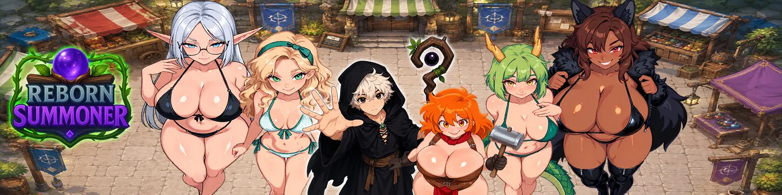 ReBorn Summoner gameplay screenshot 1 (Unity adult game) by Serys Studio – free download