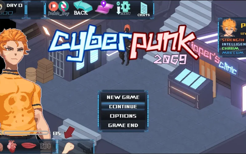Cyberpunk 2069 cover 0.07 – RPGM adult game by Jackie Boy free download