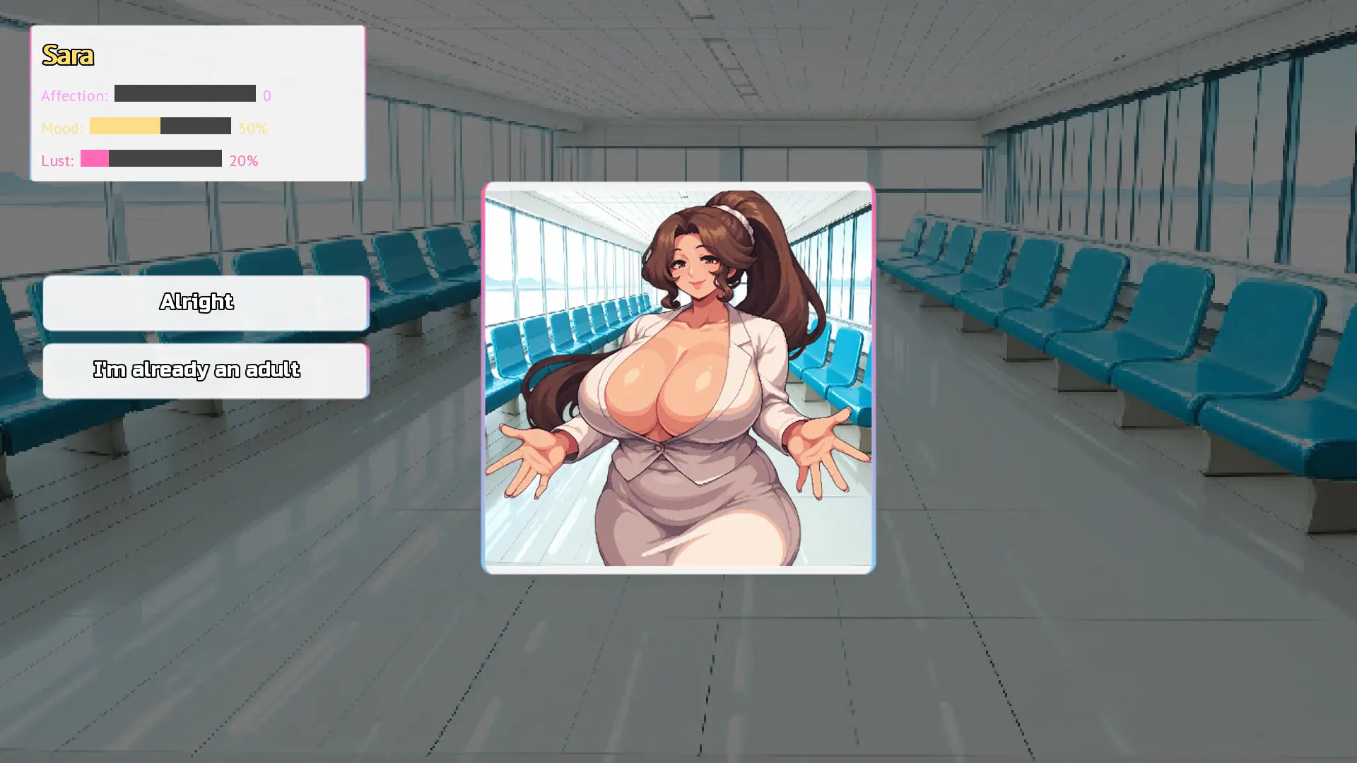 Profession to Taste gameplay screenshot 5 (Ren'Py adult game) by MachPug – free download