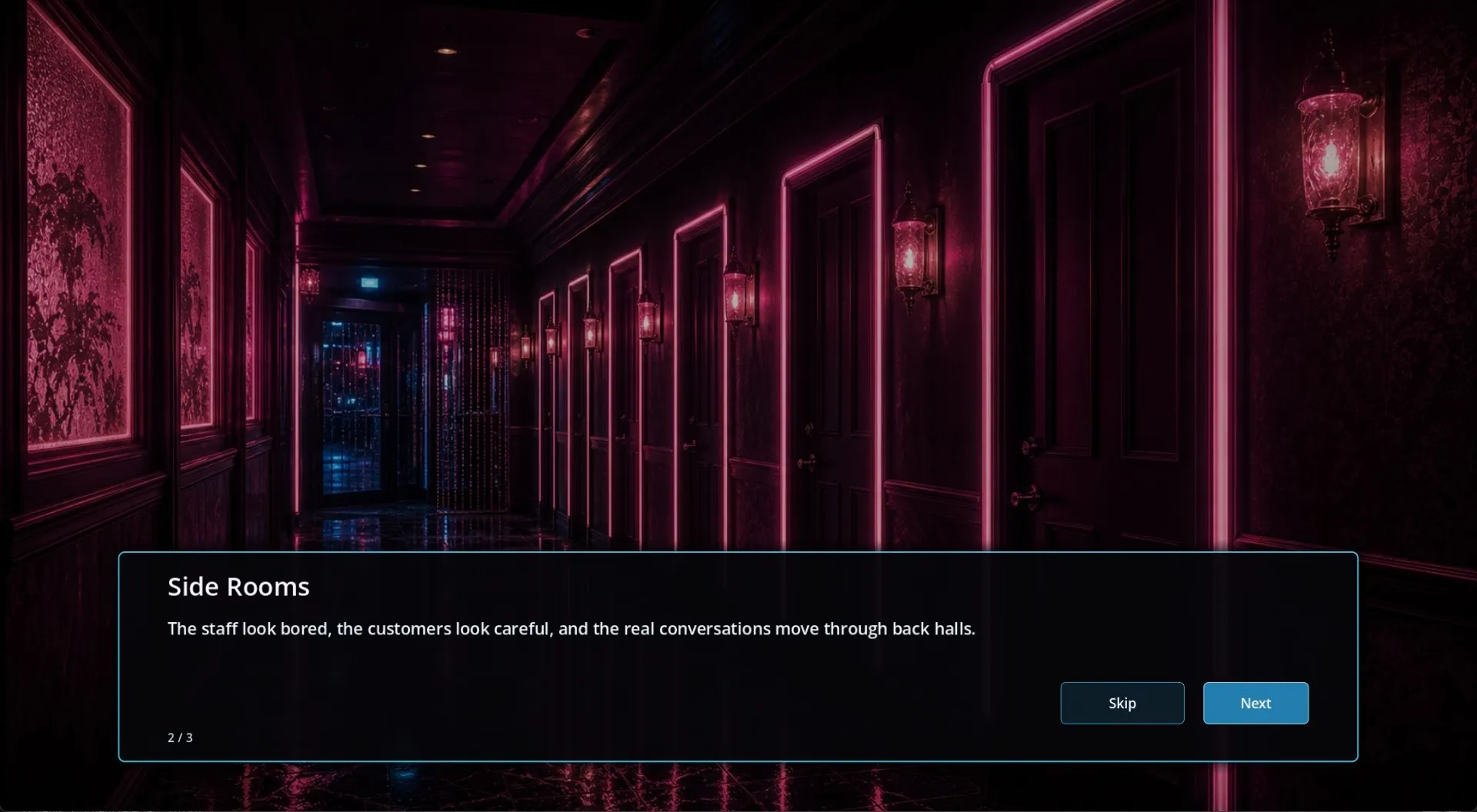 A Neon Fallacy gameplay screenshot 8 (Godot adult game) by NovahViking – free download