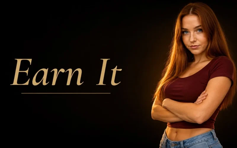 Earn It cover 0.1.4b – HTML adult game by Albasaur free download