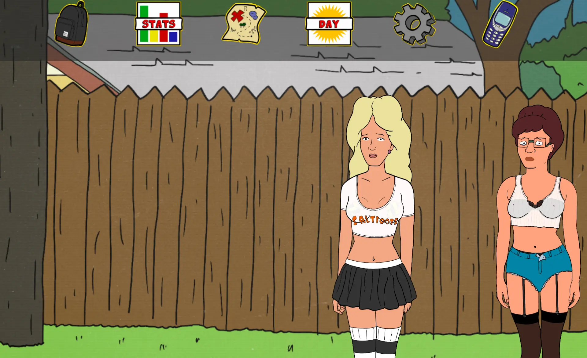 King of the Whores gameplay screenshot 5 (Ren'Py adult game) by ArtByLordZ – free download