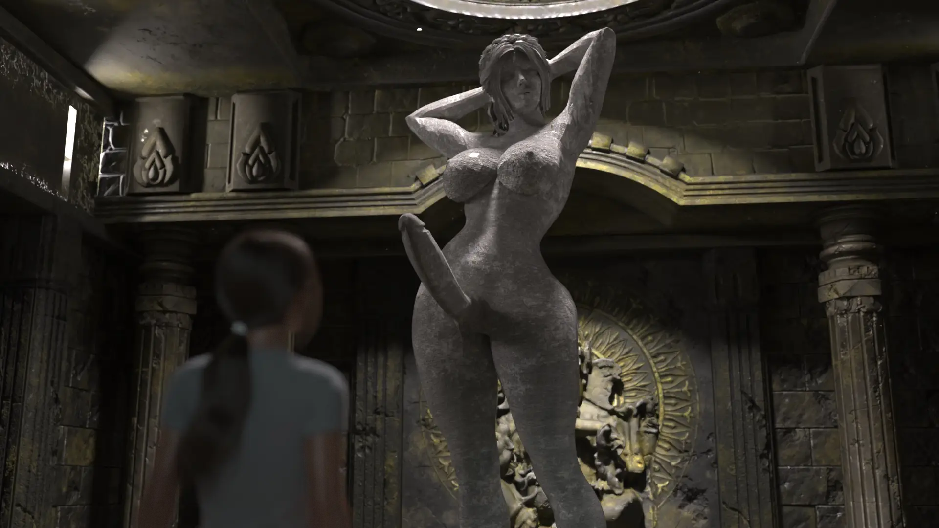 Goddess of Lust gameplay screenshot 3 (Ren'Py adult game) by All1n7 – free download