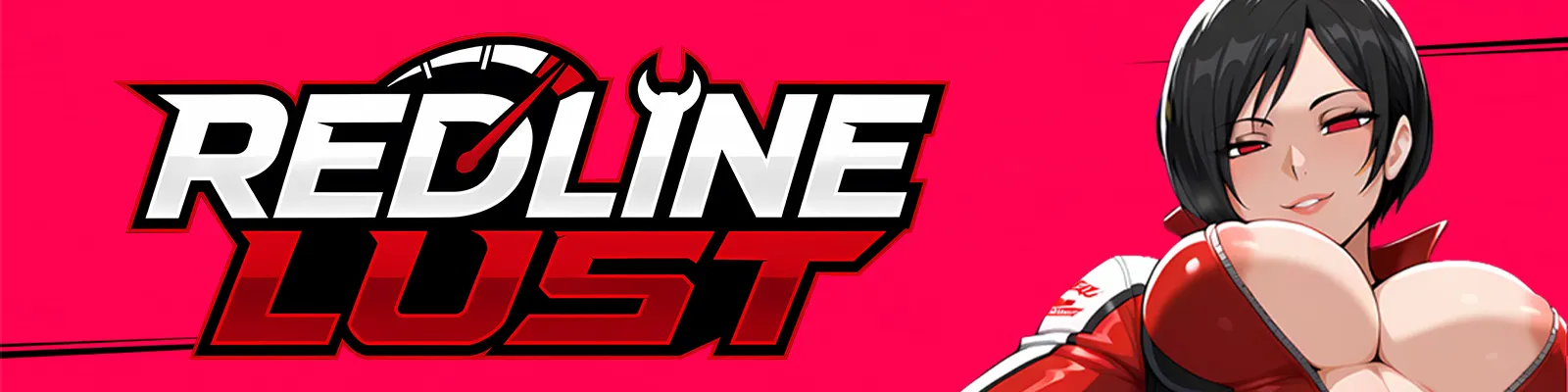 Redline Lust cover 0.11 – Godot adult game by Puydev free download