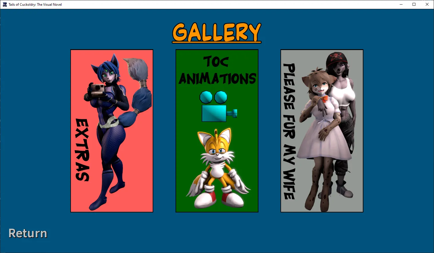 Tails of Cuckoldry: The Visual Novel gameplay screenshot 7 (Ren'Py adult game) by ChadChan3D – free download