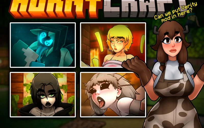 Hornycraft cover 0.32 – Ren'Py adult game by Shadik free download