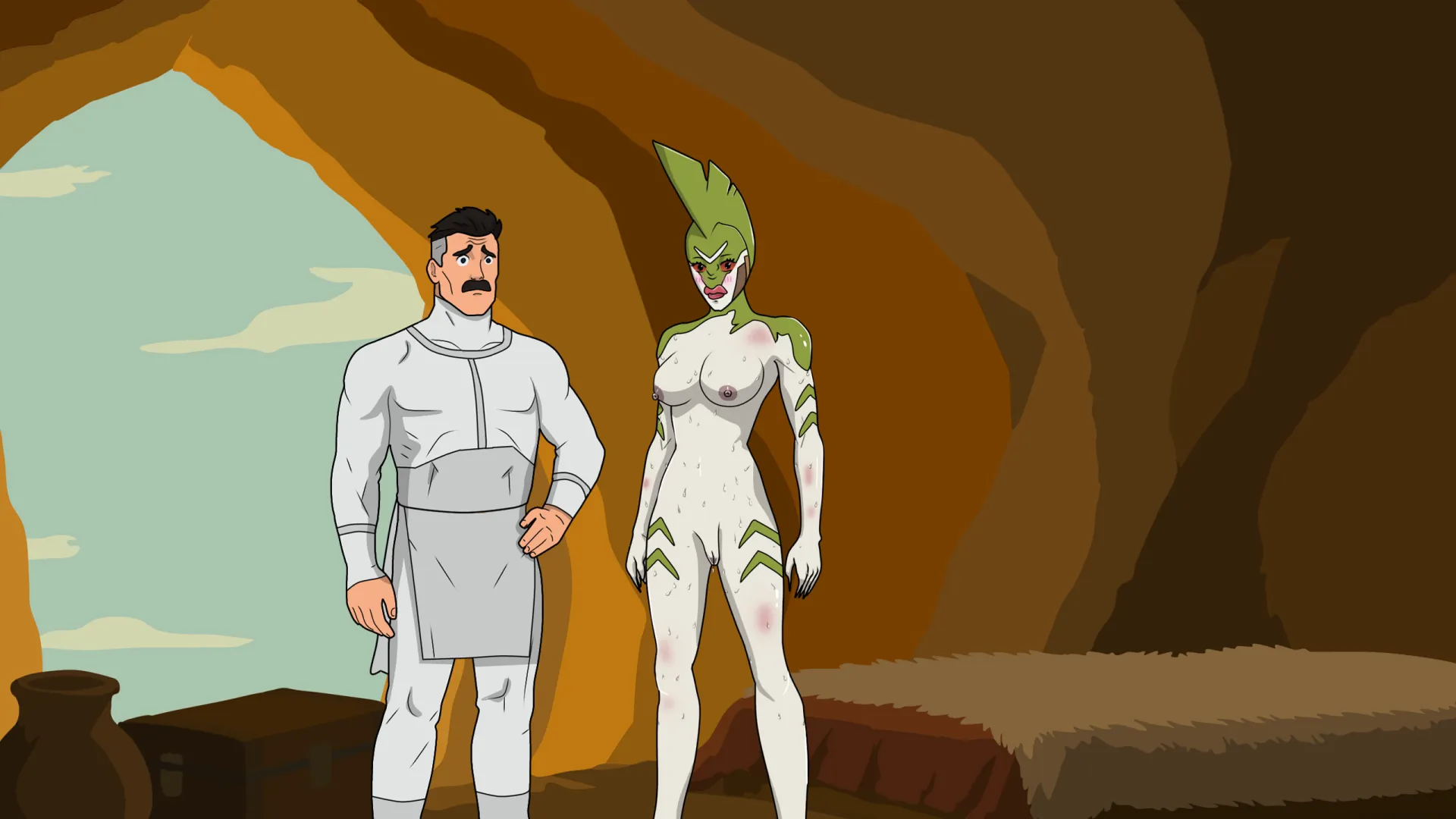 Wrong Target gameplay screenshot 7 (Ren'Py adult game) by Kenshi20 – free download