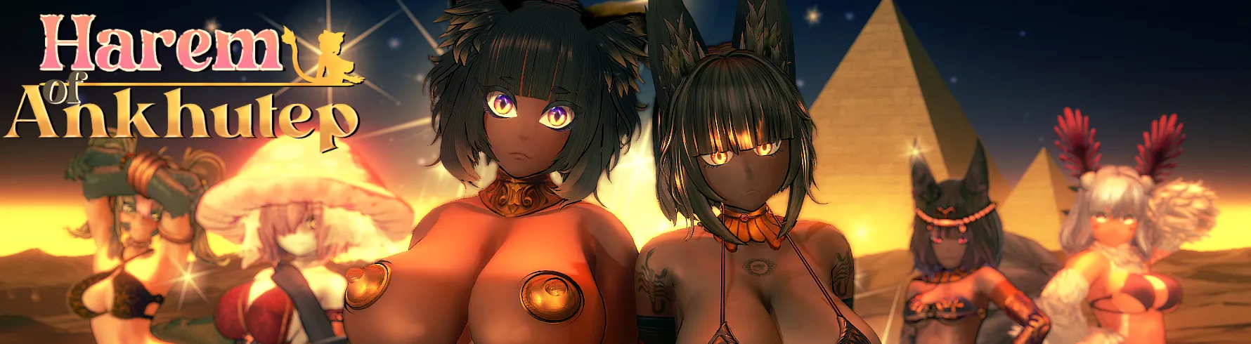 Harem of Ankhutep gameplay screenshot 7 (Ren'Py adult game) by AhaNubis – free download