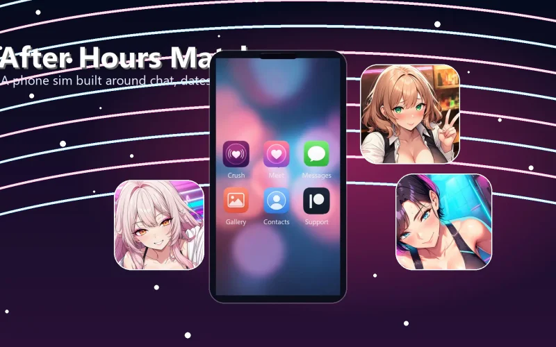 After Hours Match cover 0.2 – Ren'Py adult game by PegasusWorks free download