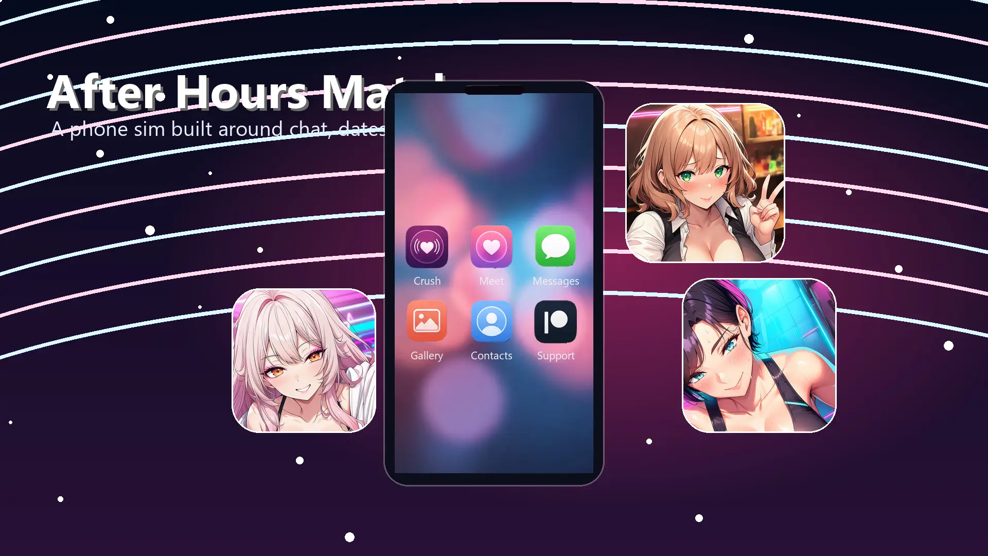 After Hours Match cover 0.2 – Ren'Py adult game by PegasusWorks free download